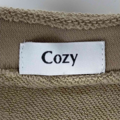 フルギ COZY 編み上げフリル スウェット レディース