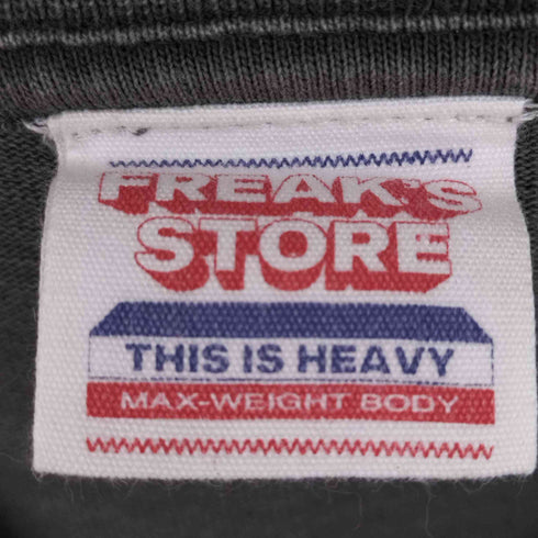 フリークスストア FREAKS STORE クルーネック オーバーサイズ コットン ショートスリーブTシャツ メンズ import:M