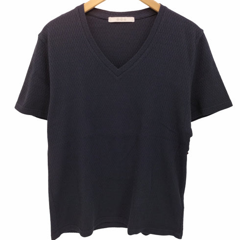 タトラス TATRAS 総柄 コットン Vネック ショートスリーブTシャツ メンズ JPN:3
