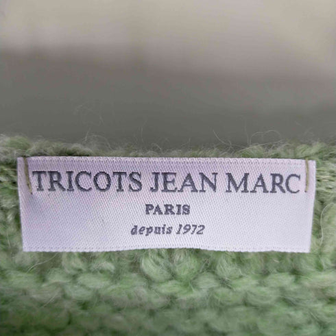 トリコジャンマルク TRICOTS JEAN MARC モヘヤ混 ニットプルオーバー レディース