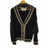 グリーンレーベルリラクシング GREEN LABEL RELAXING OLADERBY KNITWEAR ウール ケーブルカーディガン レディース