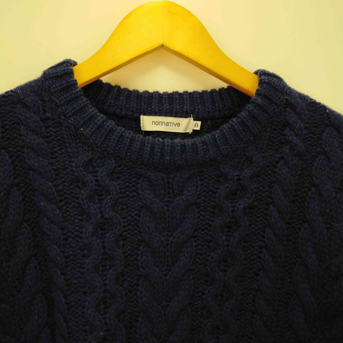 ノンネイティブ nonnative RANCHER SWEATER SHETLAND WOOL YARN メンズ 0 – ブランド古着買取販売バズストア