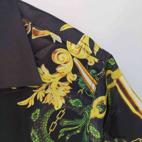 サプライヤー SUPPLIER Baroque Cross Shirt オープンカラーシャツ メンズ JPN:M