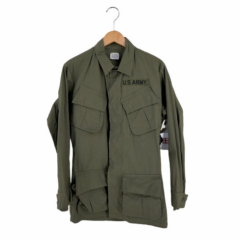 ユーエスアーミー US ARMY 70年製 RIP-STOP JUNGLE FATIGUE JACKET メンズ X SMALL-REGULAR