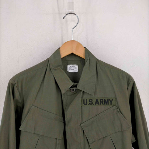 ユーエスアーミー US ARMY 70年製 RIP-STOP JUNGLE FATIGUE JACKET メンズ X SMALL-REGULAR