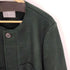 クルイプ QUILP MODE&ARTISANS of England PERRY ノーカラーメルトンジャケット HAINSWORTH社 メンズ JPN:2