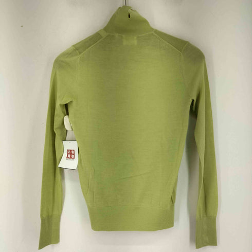 バーバリー BURBERRY 21AW カシミヤ混タートルネックニット ミストグリーン レディース import:XS