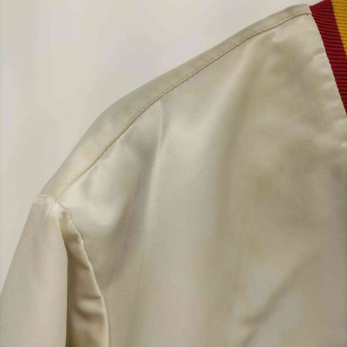 TRADER SPORTS USA製 IOWA ST カレッジ アメリカンフットボール チーム 裏地キルティング スタジャン メンズ