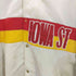 TRADER SPORTS USA製 IOWA ST カレッジ アメリカンフットボール チーム 裏地キルティング スタジャン メンズ