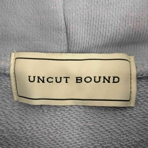 アンカットバウンド UNCUT bound サイドスリットスウェットパーカー レディース FREE