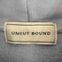 アンカットバウンド UNCUT bound サイドスリットスウェットパーカー レディース FREE