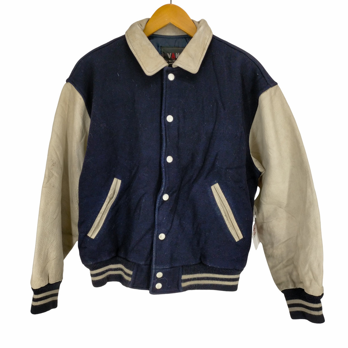 ボンダッチ Von Dutch VINTAGE ウール スタジャン メンズ import：L