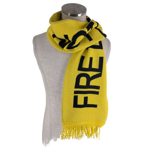オフホワイト OFF-WHITE FIRETAPE SCARF メンズ