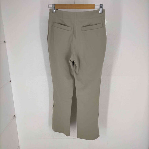アンスクリア INSCRIRE 19AW サイドスリット センタープレスパンツ レディース JPN:36