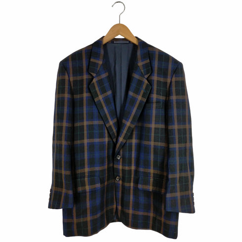 コムデギャルソンオム COMME des GARCONS HOMME 90AW 田中オム ウールチェックジャケット メンズ JPN:M