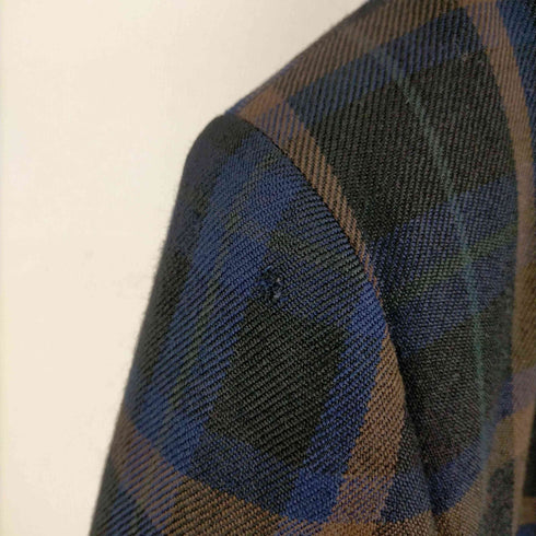 コムデギャルソンオム COMME des GARCONS HOMME 90AW 田中オム ウールチェックジャケット メンズ JPN:M