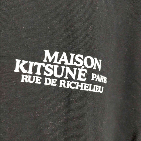 メゾンキツネ maison kitsune RUE DE RICHELIEU Tシャツ メンズ JPN:M