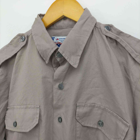 Logan Uniform Supply フラップポケット エポレット ミリタリーシャツ メンズ 15 1/2