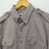 Logan Uniform Supply フラップポケット エポレット ミリタリーシャツ メンズ 15 1/2