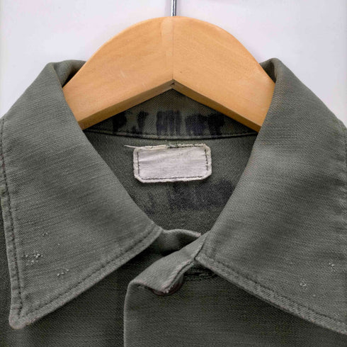 ユーエスアーミー US ARMY 74年 OG-107 Utility Shirt Cotton100% USMC メンズ