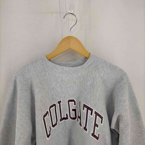 チャンピオン Champion USA製 刺繍タグ REVERSE WEAVE アーチプリント COLGATE メンズ import:XL