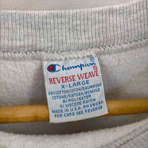 チャンピオン Champion USA製 刺繍タグ REVERSE WEAVE アーチプリント COLGATE メンズ import:XL