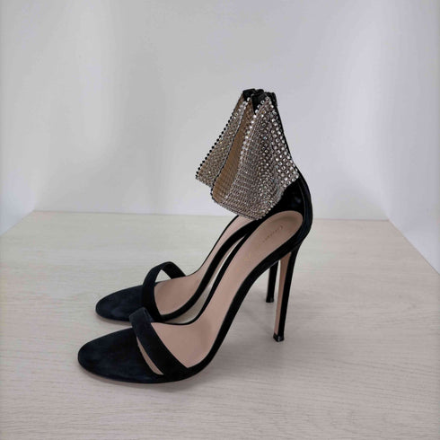 ジャンビトロッシ Gianvito Rossi ラインストーン ピンヒール レディース JPN:39