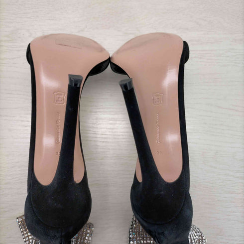 ジャンビトロッシ Gianvito Rossi ラインストーン ピンヒール レディース JPN:39