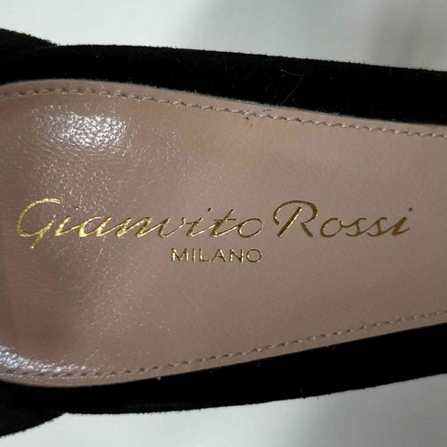 ジャンビトロッシ Gianvito Rossi ラインストーン ピンヒール レディース JPN:39