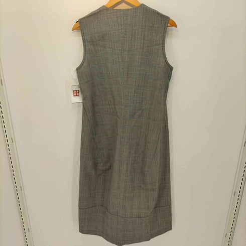 トリココムデギャルソン tricot COMME des GARCONS AD1996 グレンチェック ウールスキッパーN/Sワンピース レディース