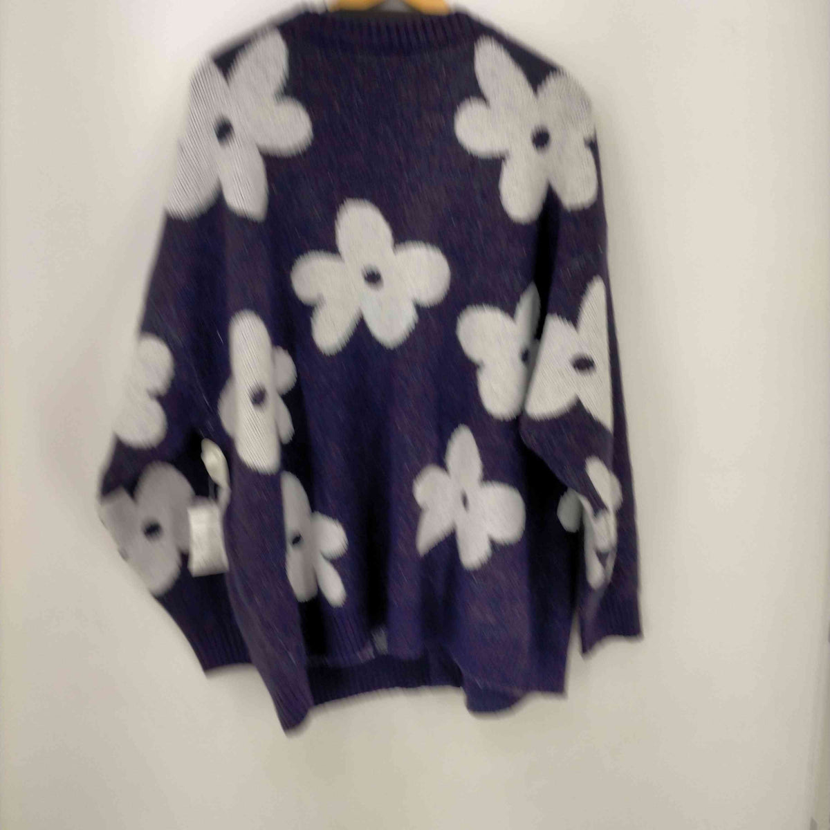 リメンバー REMEMBER flower knit cardigan フラワーニット