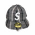 シュプリーム Supreme 23ss metallic plaid s logo new era hat メンズ 59.6cm