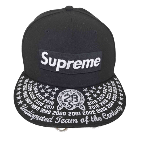 シュプリーム Supreme 21fw undisputed box logo cap メンズ 7 1/4 57.7cm