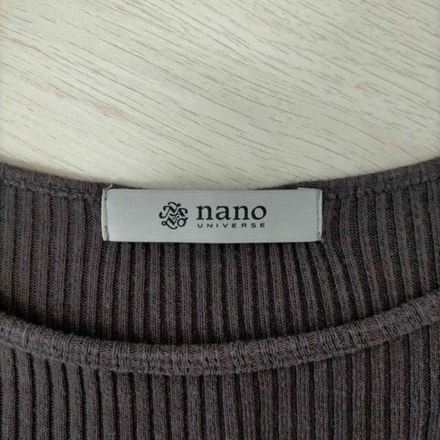 ナノユニバース nano universe リブテレコIラインワンピース レディース JPN:36