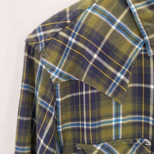 ポロジーンズカンパニーラルフローレン POLO JEANS COMPANY RALPH LAUREN L/S チェック柄ウエスタンシャツ メンズ JPN:M