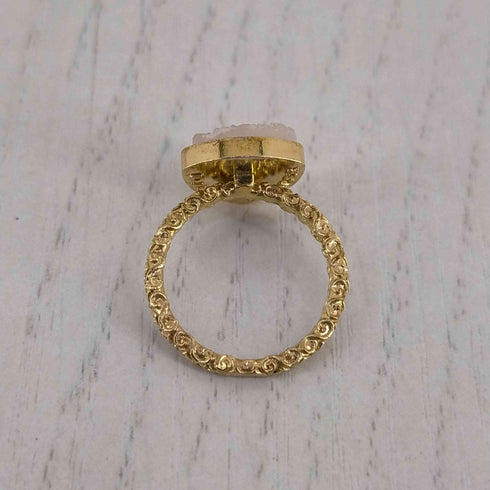 Dara Ettinger Geode Druzy ring レディース