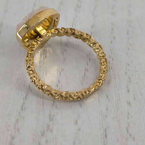 Dara Ettinger Geode Druzy ring レディース