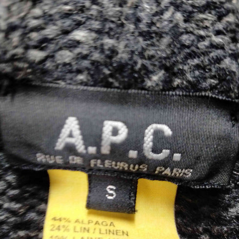 アーペーセー A.P.C. ボトルネックカーディガン レディース S