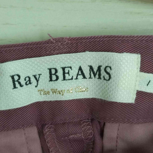 レイビームス Ray BEAMS タックフロント テーパード パンツ レディース