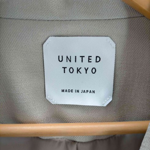 ユナイテッドトウキョウ UNITED TOKYO リネンライクハーフカラージャケット レディース JPN:2
