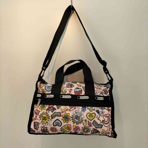レスポートサック LeSportsac 2WAY 総柄ミニボストンバック レディース
