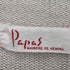 パパス papas リネンコットン ロールネックニット メンズ import:M