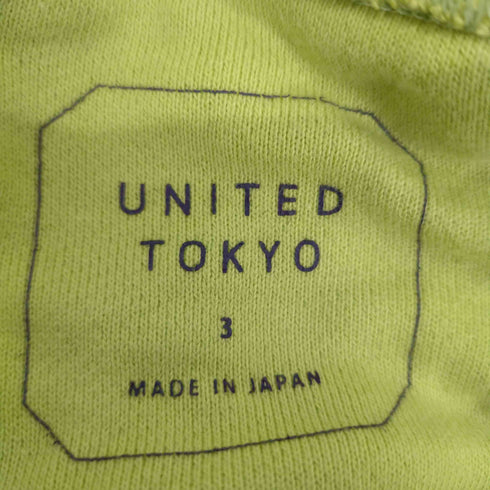 ユナイテッドトウキョウ UNITED TOKYO クルーネックスウェット メンズ JPN:3