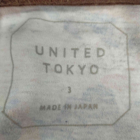 ユナイテッドトウキョウ UNITED TOKYO S/S TEE 総柄 メンズ JPN:3