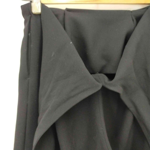 ジーヴィジーヴィ G.V.G.V. 日本製 STRETCH WOVEN TIE BACK TROUSERS レディース 34