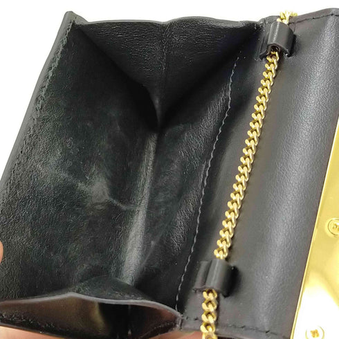 サカイ Sacai Half Metal Trifold Wallet レディース