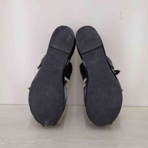 トーガプルラ TOGA PULLA DOUBLE BUCKLE PLATFORM SANDALS レディース 38