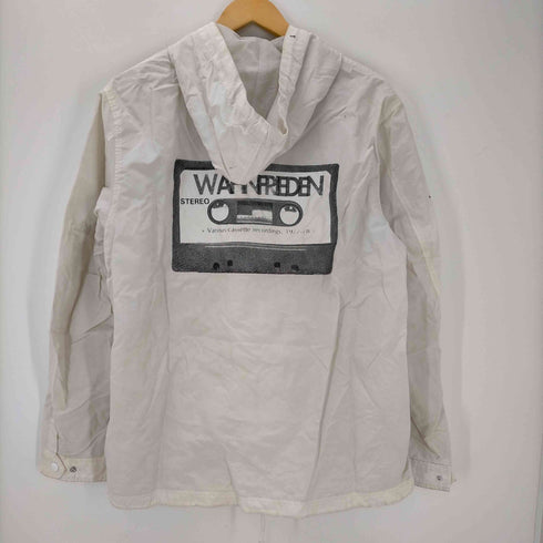 アンダーカバー UNDERCOVER 裏地メッシュ バックプリント ナイロンコーチジャケット WAHNFRIEDEN メンズ JPN:3