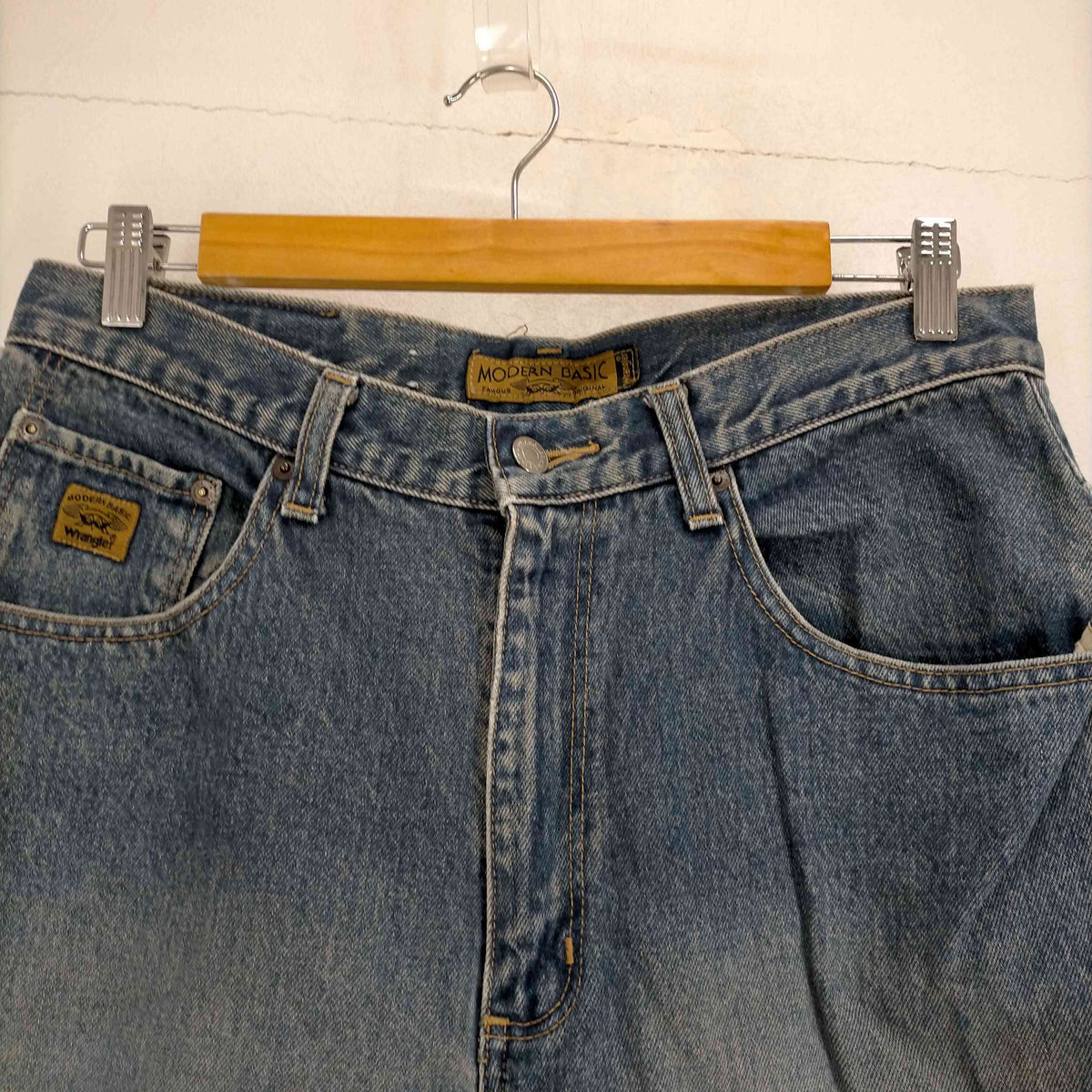 ラングラー Wrangler MODERN BASIC バギーデニムパンツ メンズ US：32-33