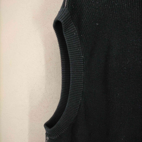 モンキータイム MONKEY TIME COTTON AZE CROPPED VEST/クロップドベスト メンズ JPN:L